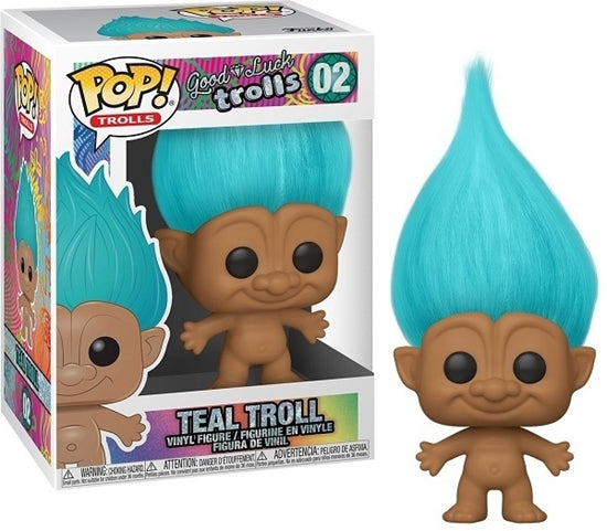 Image of Teal Troll (Good Luck Trolls) #2