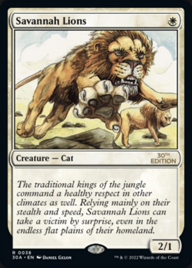Image of Savannah Lions [30th Anniversary Edition]