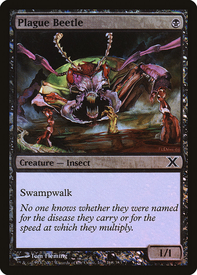 Image of Plague Beetle (Premium Foil) [Tenth Edition]