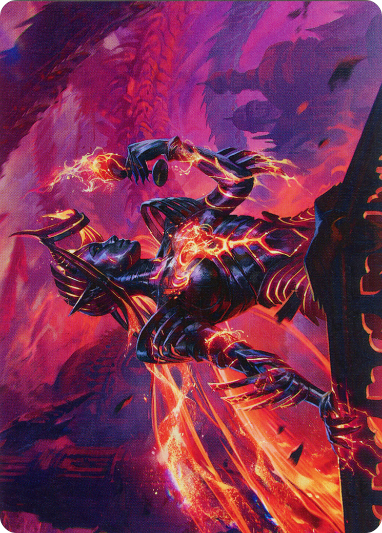 Image of Ayara, Furnace Queen Art Card [March of the Machine Art Series]