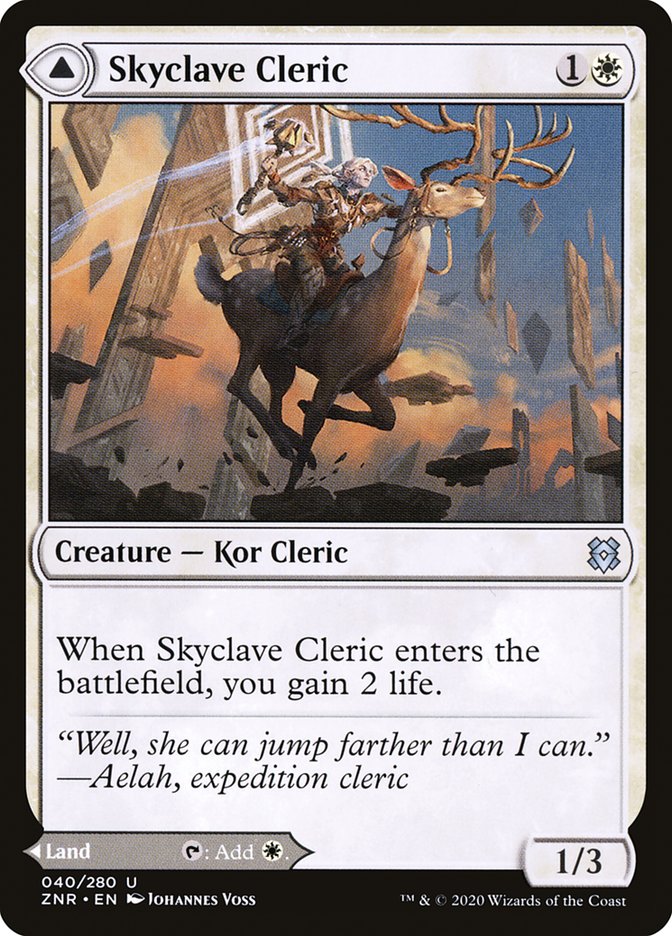 Image of Skyclave Cleric // Skyclave Basilica [Zendikar Rising]