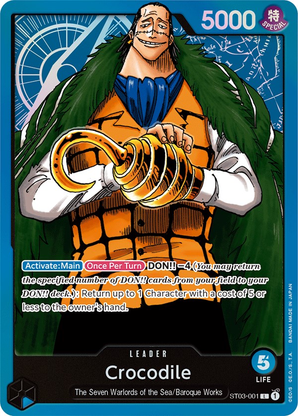 Image of Crocodile (001) [Starter Deck: The Seven Warlords of The Sea]