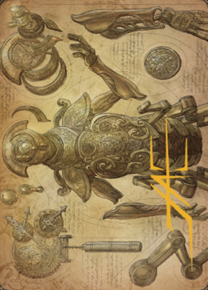 Image of Foundry Inspector Art Card (Gold-Stamped Signature) [The Brothers' War Art Series]