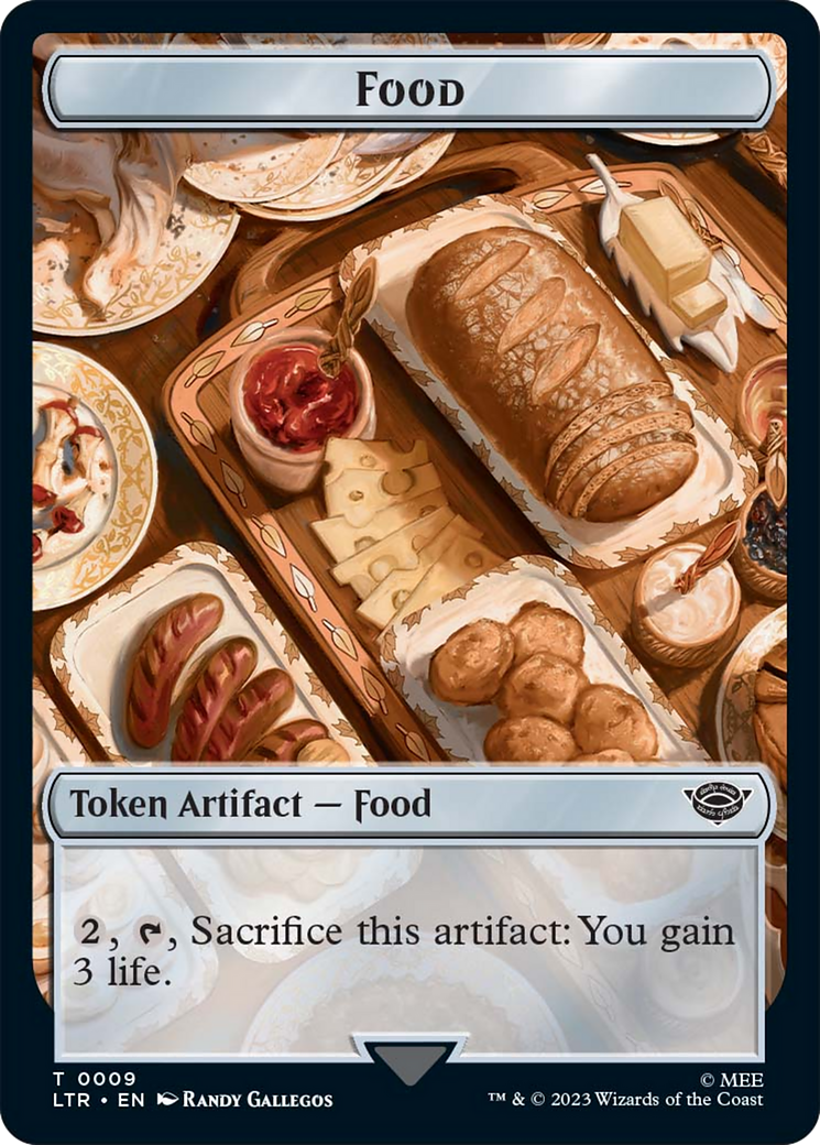 Image of Food (09) // Orc Army (06) Double-Sided Token [The Lord of the Rings: Tales of Middle-Earth Tokens]