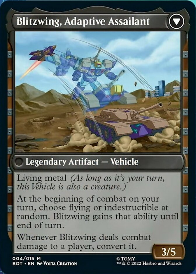Image of Blitzwing, Cruel Tormentor // Blitzwing, Adaptive Assailant [Transformers]