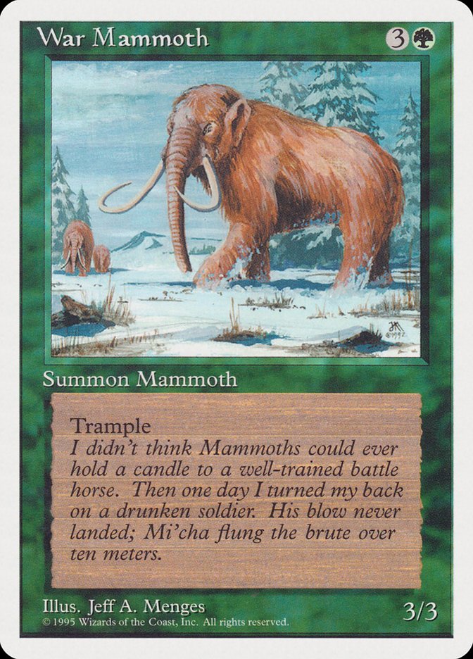 Image of War Mammoth [Rivals Quick Start Set]