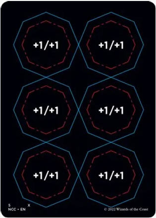 Image of Punch Card Token (5/9) [Streets of New Capenna Commander Tokens]