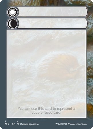 Image of Helper Card (7/9) [Innistrad: Midnight Hunt Tokens]
