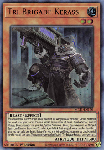 Tri-Brigade Kerass [MP21-EN170] Ultra Rare