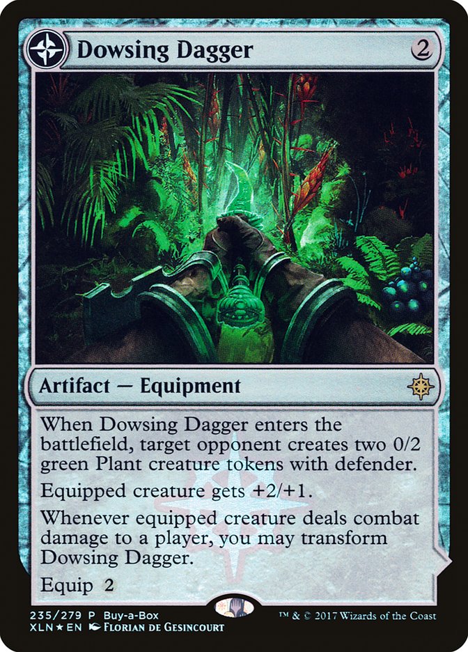 Image of Dowsing Dagger // Lost Vale (Buy-A-Box) [Ixalan Treasure Chest]