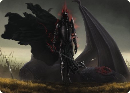 Image of Witch-king of Angmar Art Card [The Lord of the Rings: Tales of Middle-earth Art Series]