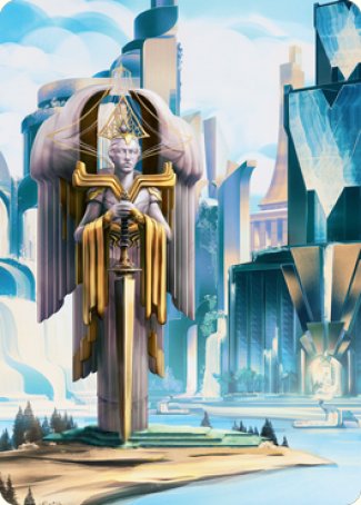 Image of Island Art Card [Streets of New Capenna Art Series]