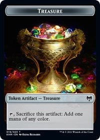 Image of Treasure // Cat Double-Sided Token [Kaldheim Tokens]