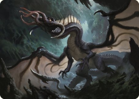 Image of Brainstealer Dragon Art Card [Commander Legends: Battle for Baldur's Gate Art Series]