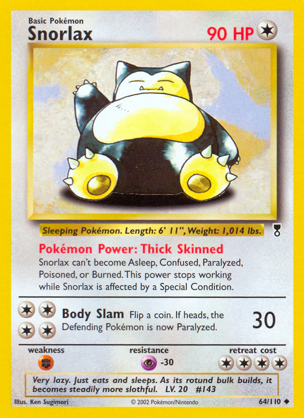 Snorlax (64/110) [Legendary Collection]