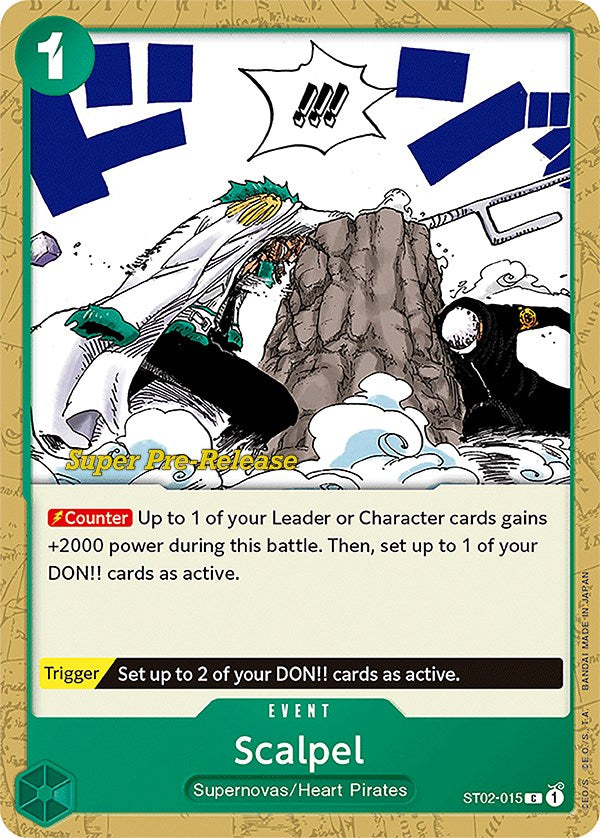 Image of Scalpel [Super Pre-Release Starter Deck: Worst Generation]