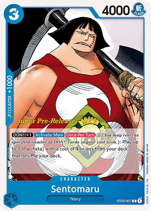 Image of Sentomaru [Super Pre-Release Starter Deck: The Seven Warlords of the Sea]