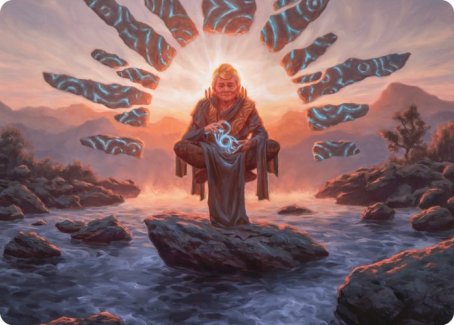 Image of Jadzi, Oracle of Arcavios Art Card [Strixhaven: School of Mages Art Series]