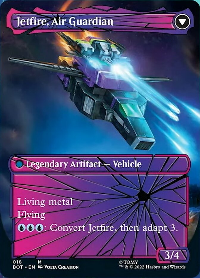 Image of Jetfire, Ingenious Scientist // Jetfire, Air Guardian (Shattered Glass) [Transformers]
