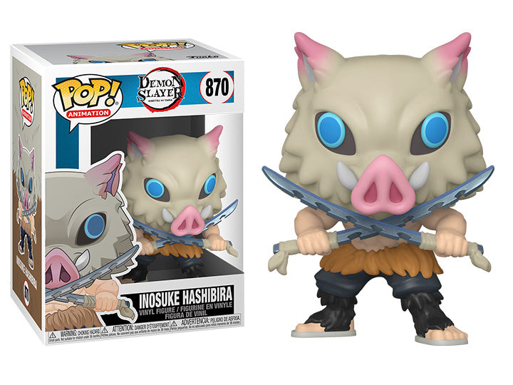 Image of Inosuke Hashibira #870 (Pop! Animation Demon Slayer)