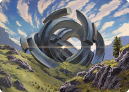 Image of Thran Portal Art Card [Dominaria United Art Series]