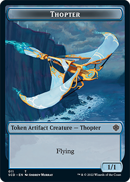 Image of Pegasus // Thopter Double-Sided Token [Starter Commander Decks]