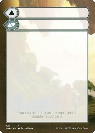 Image of Helper Card (7/9) [Zendikar Rising Tokens]