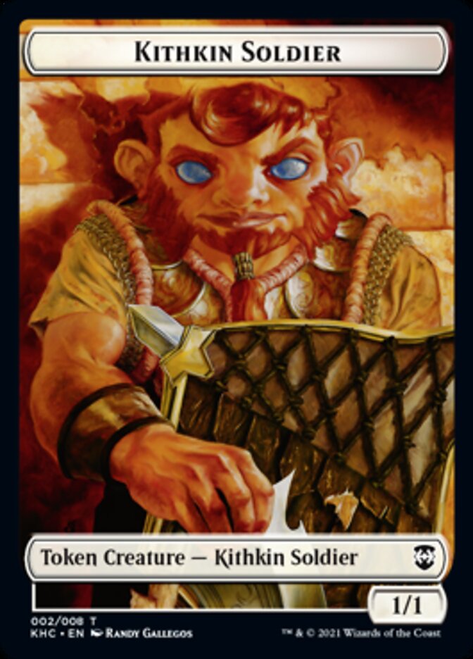 Image of Kithkin Soldier Token [Kaldheim Commander Tokens]