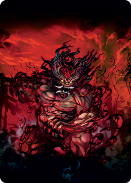 Image of Vessel of the All-Consuming Art Card [Kamigawa: Neon Dynasty Art Series]