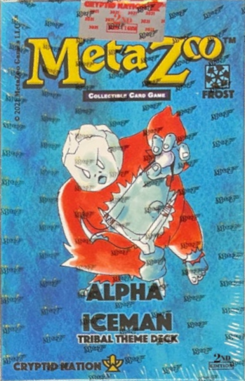 Image of Alpha Iceman Tribal Theme Deck 2nd Edition -MetaZoo