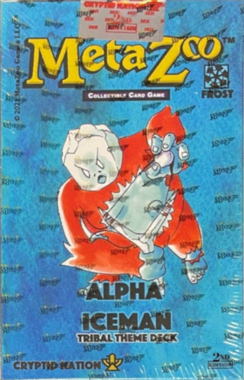Alpha Iceman Tribal Theme Deck 2nd Edition -MetaZoo