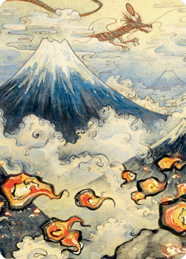 Image of Mountain Art Card [Kamigawa: Neon Dynasty Art Series]