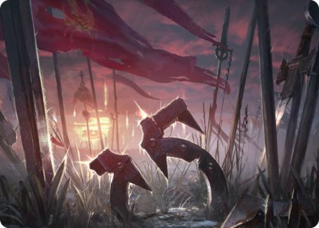Image of Field of Ruin Art Card [Innistrad: Midnight Hunt Art Series]