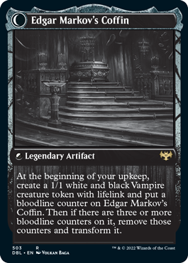 Image of Edgar, Charmed Groom // Edgar Markov's Coffin [Innistrad: Double Feature]