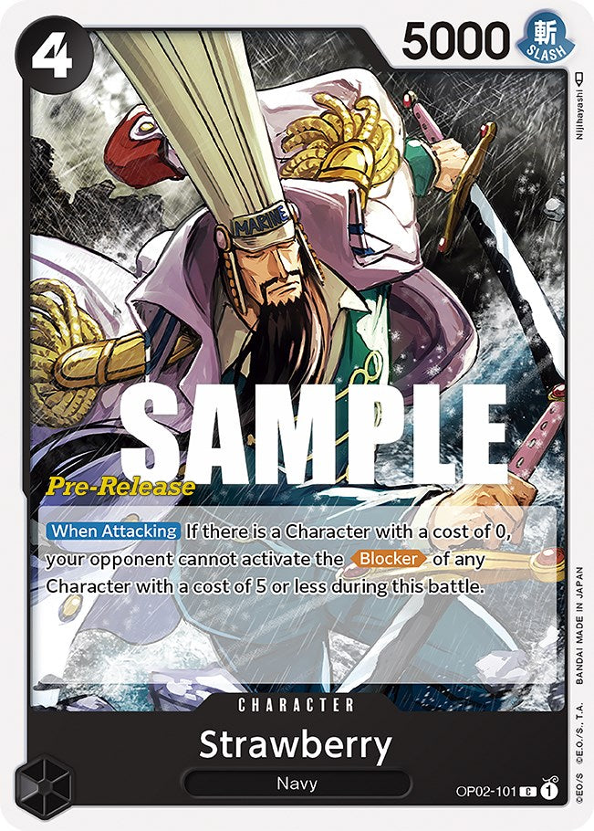 Image of Strawberry [Paramount War Pre-Release Cards]