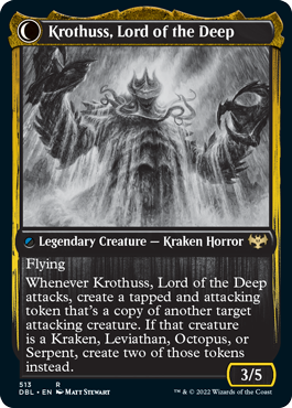 Image of Runo Stromkirk // Krothuss, Lord of the Deep [Innistrad: Double Feature]