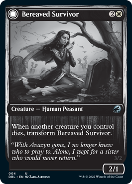Image of Bereaved Survivor // Dauntless Avenger [Innistrad: Double Feature]