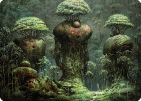 Image of Forest Art Card [Dominaria United Art Series]