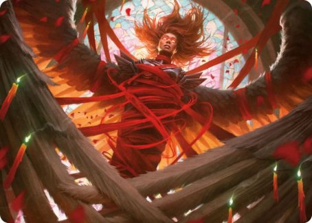 Image of Sigarda's Imprisonment Art Card [Innistrad: Crimson Vow Art Series]