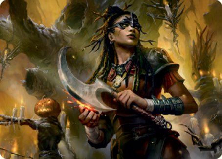 Image of Harvesttide Sentry Art Card [Innistrad: Midnight Hunt Art Series]
