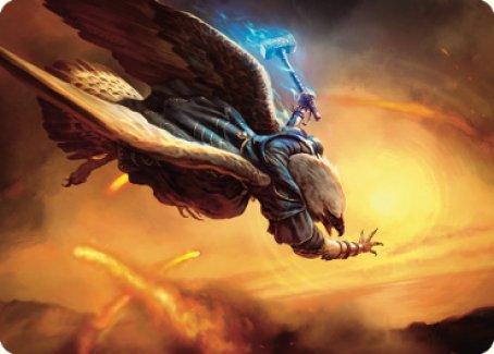 Image of Battlewing Mystic Art Card [Dominaria United Art Series]
