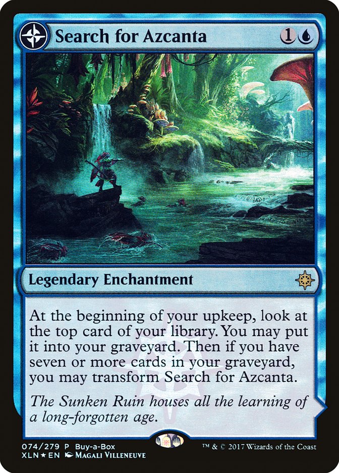 Image of Search for Azcanta // Azcanta, the Sunken Ruin (Buy-A-Box) [Ixalan Treasure Chest]