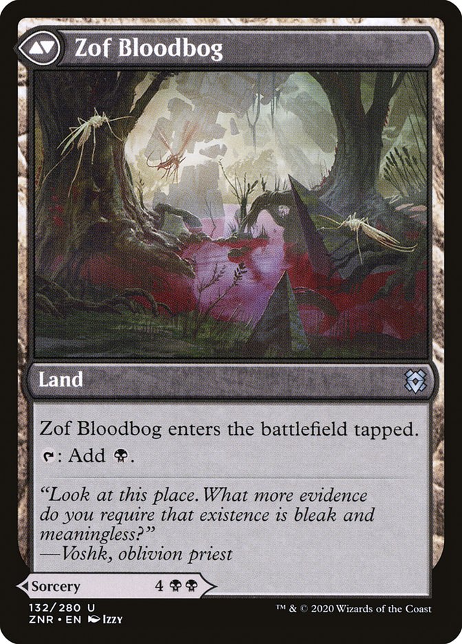 Image of Zof Consumption // Zof Bloodbog [Zendikar Rising]