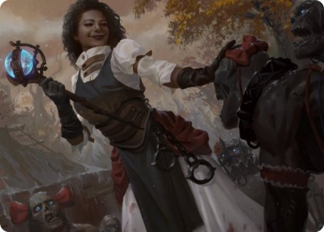 Image of Skaab Wrangler Art Card [Innistrad: Midnight Hunt Art Series]