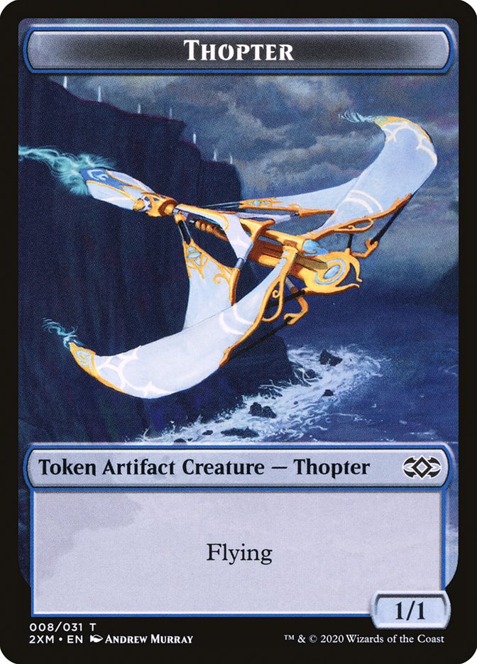 Image of Thopter Token (008/031) [Double Masters Tokens]