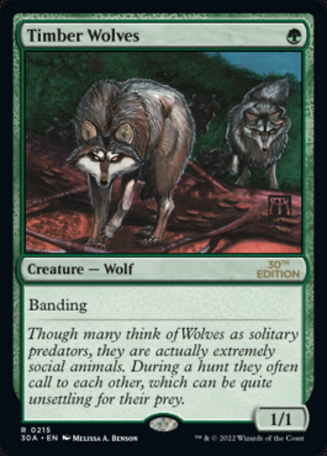 Image of Timber Wolves [30th Anniversary Edition]