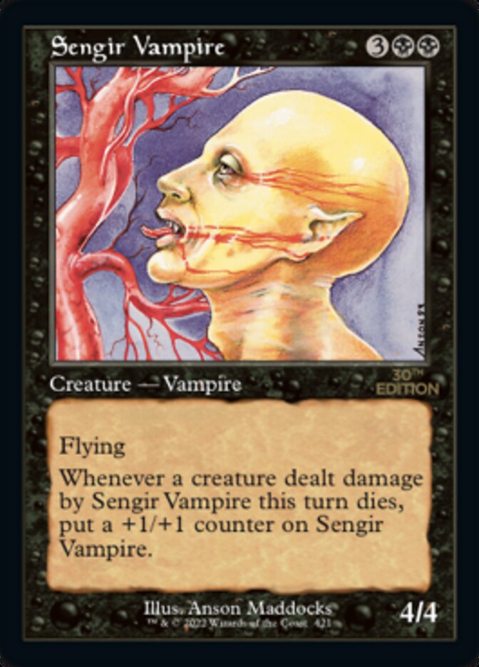 Image of Sengir Vampire (Retro) [30th Anniversary Edition]