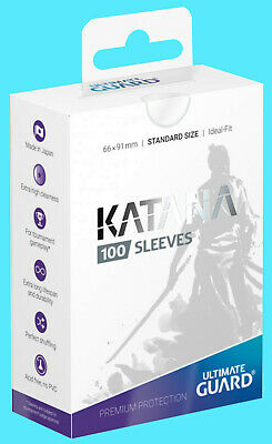 Transparent Standard Size Card Sleeves - Ultimate Guard KATANA [100 ct]
