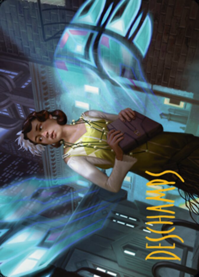 Image of Giada, Font of Hope 1 Art Card (Gold-Stamped Signature) [Streets of New Capenna Art Series]