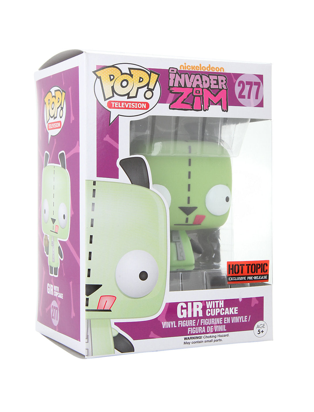 Image of Gir with Cupcake (Hot Topic Pre-Release Exclusive) (Invader Zim) #277